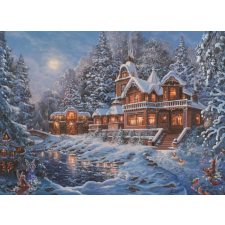 Kouzelmes téli puzzle 1000 darabbal puzzle, kirakós