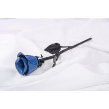  Kovácsoltvas mini rózsa – KÉK/FEKETE ajándéktárgy