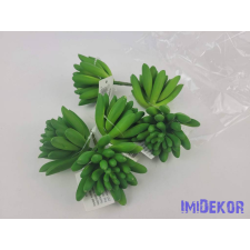  Kövirózsa gumis pozsgás 8 cm - Zöld dekorációs kellék