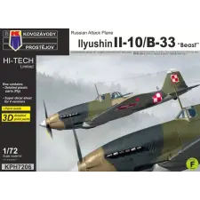  Kovozavody Ilyushin Il-10/B-33 Beast 1:72 (7206) makett