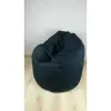  Közepes FEKETE babzsák fotel