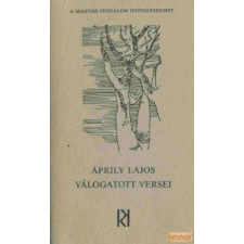 Kozmosz Áprily Lajos válogatott versei antikvárium - használt könyv