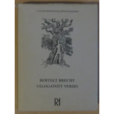 KOZMOSZ KÖNYVEK Bertolt Brecht válogatott versei antikvárium - használt könyv