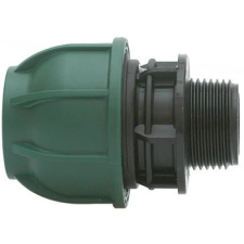  KPE egyenes csatlakozó idom 90x2" KM öntözéstechnikai alkatrész