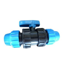  KPE gömbcsap tok-tok 20x20 hűtés, fűtés szerelvény