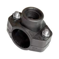  KPE Megcsapoló híd / Megfúrós nyeregidom 40x1" BM öntözéstechnikai alkatrész