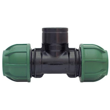  KPE T-idom 40x1" belső menet x40 öntözéstechnikai alkatrész