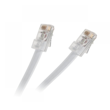 KPO2779ISDN-0,5 UTP kábel, RJ45 dugó - dugó, ellentétes kötésű, 0,5m kábel és adapter