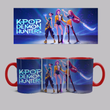  KPOP - Demon-Hunters bögre (Piros) bögrék, csészék