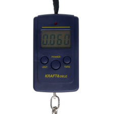 KRAFT&DELE Kézi elektromos mérleg kampóval, 50 kg, Kd11414, Kraft&Dele horgászkiegészítő