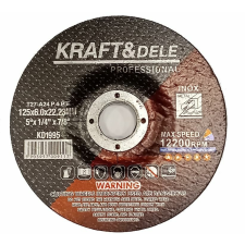 KRAFT&DELE Kraft&amp;Dele KD1995 Fémvágó Tárcsa szett - 125mm, 5db csiszolókorong és vágókorong
