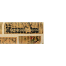 Kraft Vintage ajándékcsomagoló papírbélyegek mintás csomagolópapír