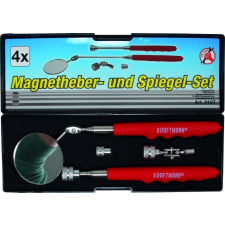 Kraftmann Mágneses csavarfelszedő és vizsgáló tükör készlet (BGS 9197) autójavító eszköz