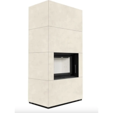 Kratki FLOKI BOX 8 kW FOKOS TALCO KANDALLÓ KŐ KÜLSŐ, VILÁGOS BELSŐ BURKOLATTAL kályha, kandalló