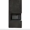  KRATKI FLOKI BOX 8 kW NATURALI NERO GRECO SZÍNŰ KÜLSŐ, FEKETE BELSŐ BURKOLATTAL JOBB OLDALÜVEGES KANDALLÓ