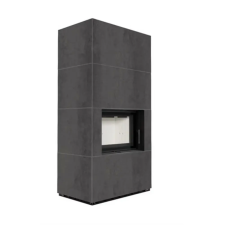Kratki FLOKI BOX 8 kW NATURALI PIETRA KANDALLÓ KŐ KÜLSŐ, VILÁGOS BELSŐ BURKOLATTAL kályha, kandalló