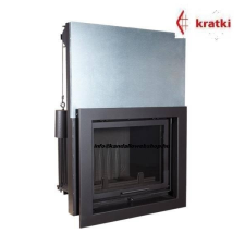Kratki Maja 12 kW liftes üveges öntvény tűztér fűtőkészülék