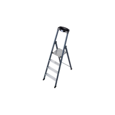 KRAUSE 124180 Monto SePro S 4 fokos lépcsőfokos , eloxált /4,4kg;1,60m/ létra és állvány