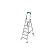 KRAUSE 124630 Stabilo 6 fokos gurítható lépcsőfokos állólétra  /10,7kg;2,25m/ létra és állvány