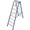 KRAUSE 125859 SePro D két oldalon járható létra eloxált 2x8 fokos