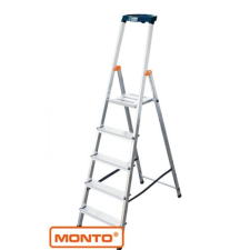 KRAUSE 126337 MONTO SAFETY LÉPCSŐFOKOS ÁLLÓLÉTRA 5 FOKOS létra és állvány