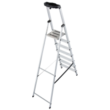 KRAUSE 126351 „SAFETY“ LÉPCSŐFOKOS ÁLLÓLÉTRA 7 FOKOS létra és állvány