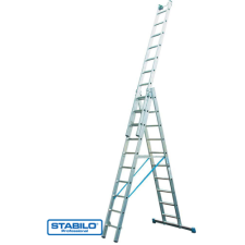 KRAUSE 133700 Stabilo 3X12 fokos sokcélú létra lépcsőfunkcióval létra és állvány