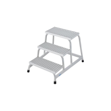 KRAUSE 805331 SZERELŐDOBOGÓ RÁCSOS FOKOKKAL 3 FOKOS /8kg;0,90m/ létra és állvány
