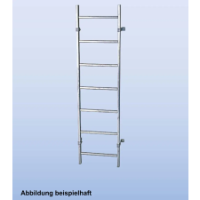 KRAUSE 816269 aknalétra nemesacél 15 fokos belső sz 400 mm, v4a létra és állvány