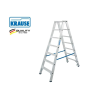 KRAUSE Alu lépcsőfokos sokcélú állólétra 2 x 7 Fokos - STABILO- (124753)