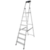 KRAUSE Létra ALU lépcsőfokos álló 1x 8 fokos - Krause Monto SAFETY