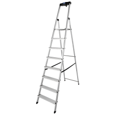 KRAUSE Létra ALU lépcsőfokos álló 1x 8 fokos - Krause Monto SAFETY létra és állvány