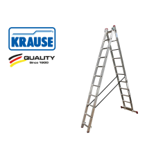 KRAUSE Létra ALU létrafokos sokcélú álló 2x11 fokos - Krause CORDA létra és állvány