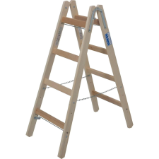 KRAUSE Létra FA létrafokos álló 2x 4 fokos - Krause STABILO (170064) létra és állvány