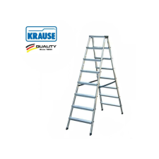 KRAUSE Létra Monto Dopplo lépcsőfokos fellépő 2x8 Fokos (120373) létra és állvány