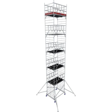 KRAUSE Protec gurulóállvány xxl 12,3 m magas 945198 létra és állvány