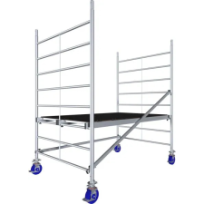 KRAUSE Protec gurulóállvány xxl 2,9 m magas 945105 létra és állvány