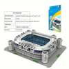  Kreatív 3D-s papírból készült stadion puzzle