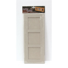  Kreatív dekor keret karton 3-as osztással 9x9 cm kivágással dekorációs kellék