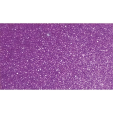  Kreatív dekorgumilap öntapadós 20x30 cm 2 mm glitteres lila dekorgumi