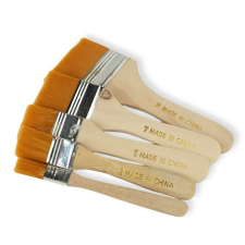  Kreatív ecset szett - lapos 5db/csomag dekorációs kellék