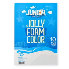  Kreatív Junior dekor gumilap A/4, fehér, 10 db/csomag dekorációs kellék