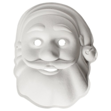  Kreatív Junior papír álarc, natúr, télapó dekorációs kellék