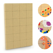 Kreatív Tudományos Masterkidz Fali Panel és Szerelő Panel 120x80cm kreatív és készségfejlesztő