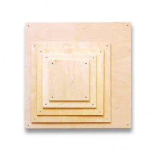 Kreativpartner Fa lapok - négyzet - 32x32cm dekorációs kellék