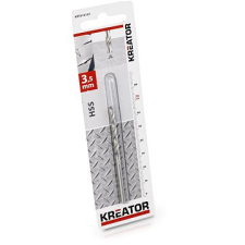 Kreator fúrószár fémhez 3,5 mm HSS menetmetsző, menetfúró