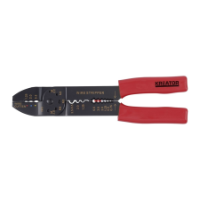 Kreator KRT615102 krimpelő fogó + 60db kábelsaru készlet fogó