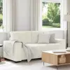  Krém bársony loveseat kanapé 180x77x82 cm