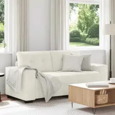  Krém bársony loveseat kanapé 180x77x82 cm bútor