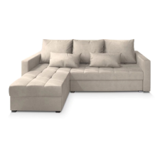  Krém színű kihúzható sarokkanapé ZENOVA 220 x 140 cm, kétoldalas  PAROS 02 bútor
